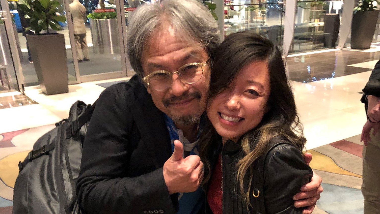 krysta yang and eiji aonuma