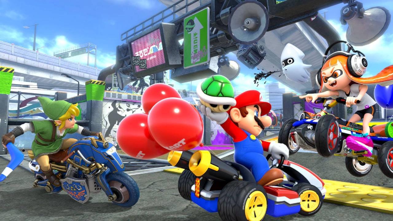 Mario Kart 8 Deluxe is undergoing online maintenance today