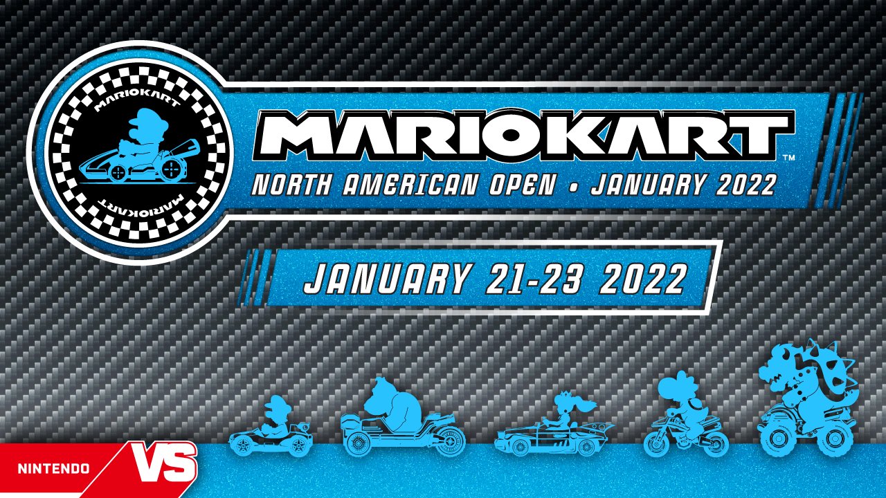 Nintendo announces Mario Kart North American Open January 2022, begins January 21st