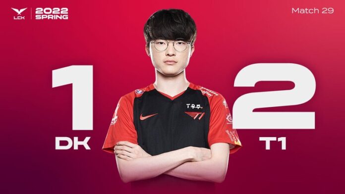 T1 continues its Winning Streak in LCK 2022 Spring