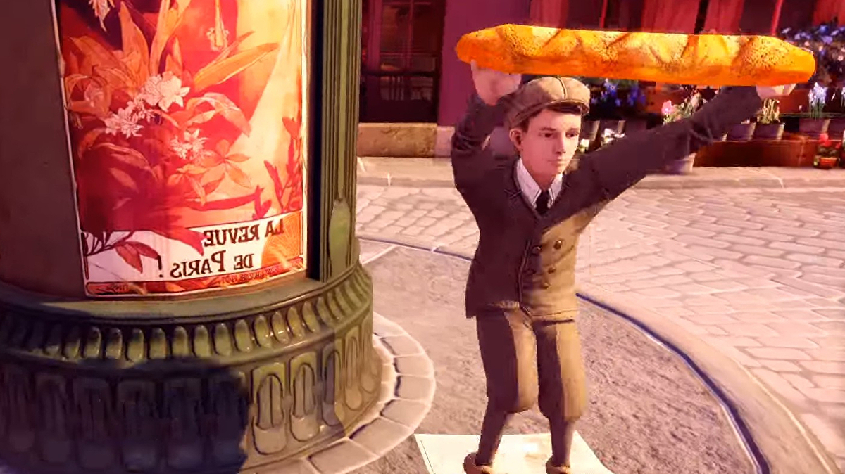 Here's the reason behind Bioshock Infinite's joyous dancing bread boy • Eurogamer.net