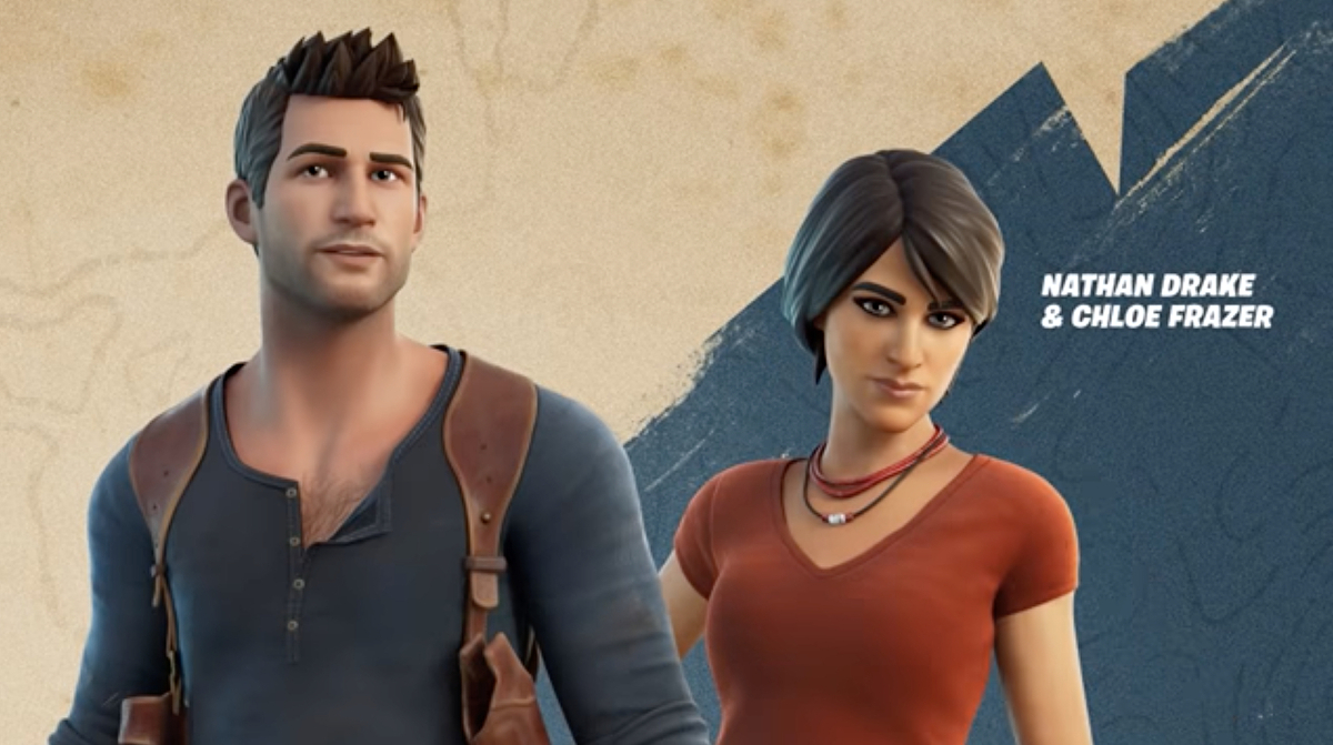 Uncharted's Nathan Drake and Chloe Frazer are dropping in Fortnite next week • Eurogamer.net