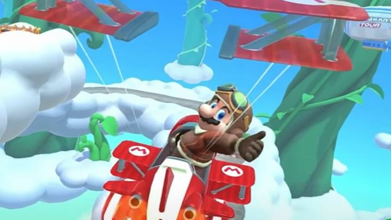 GBA Sky Garden Showcased For Mario Kart Tour, Spot The Differences From MK8 Deluxe