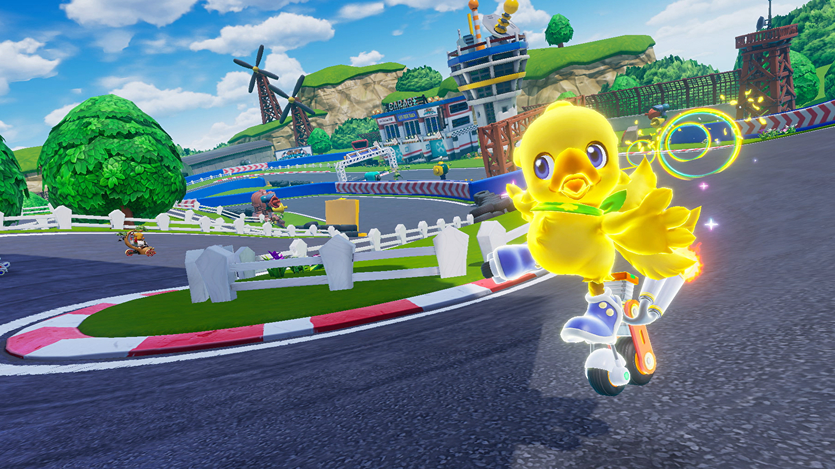 Chocobo GP has its own Rainbow Road • Eurogamer.net