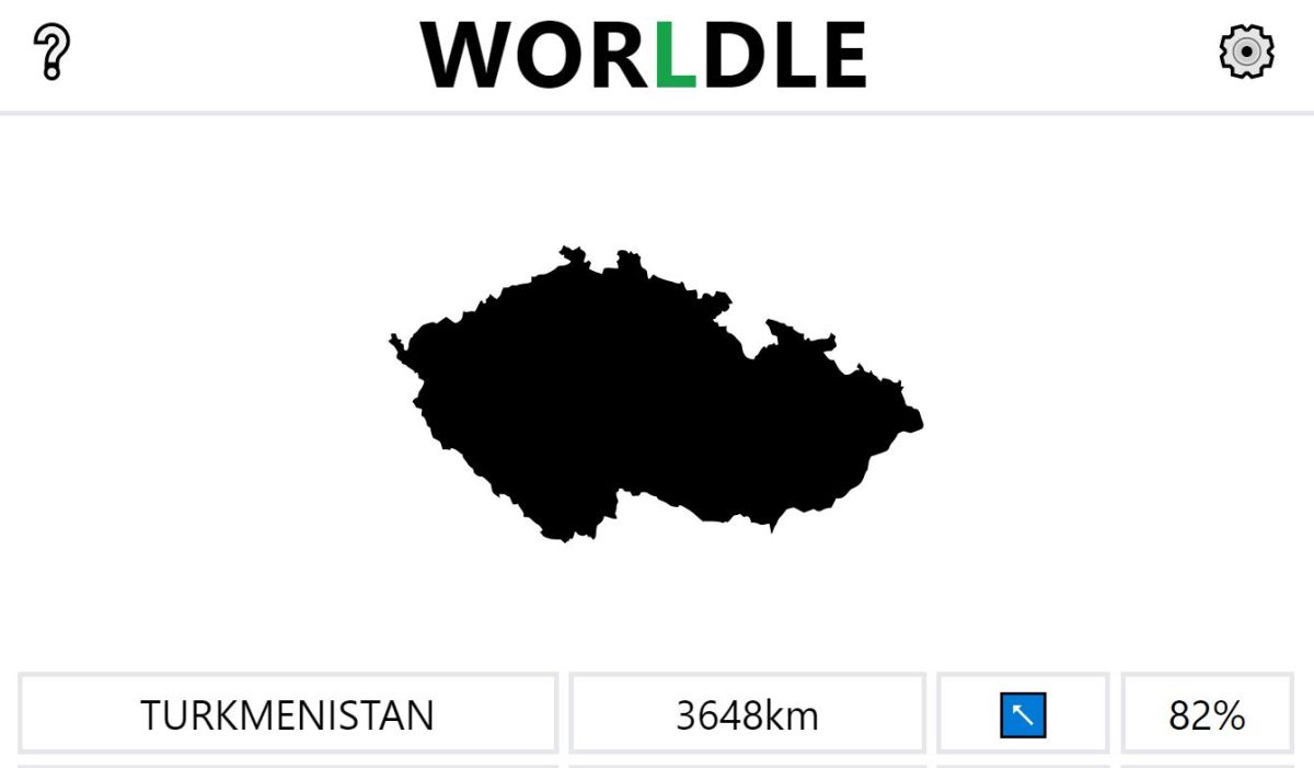 Worldle is Wordle, except for geography