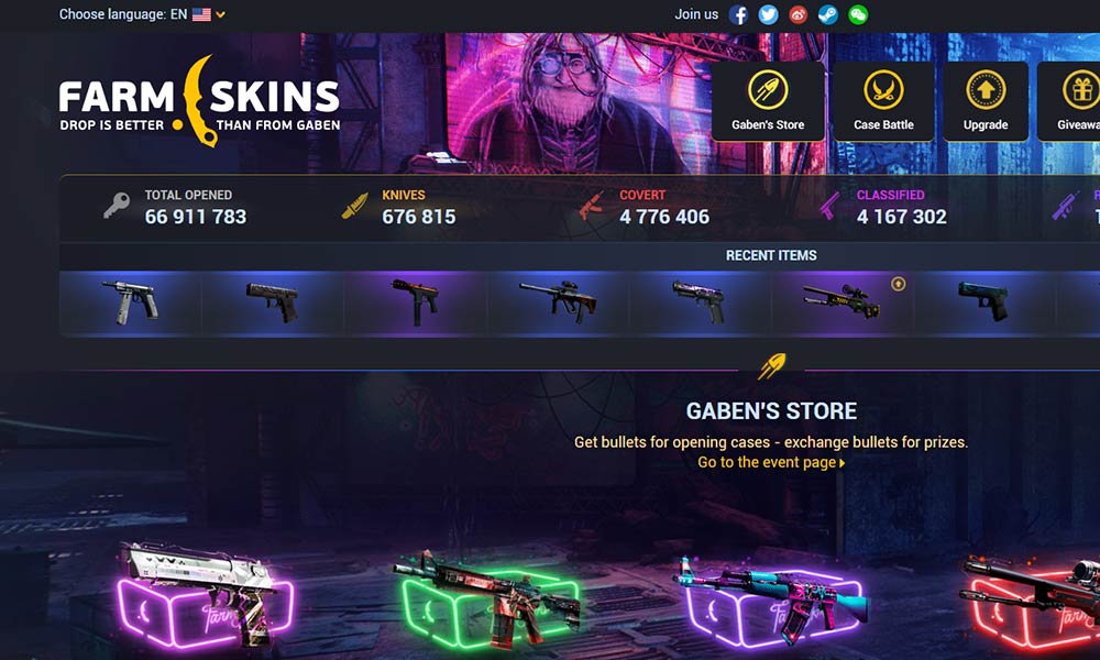 Need CS:GO Inventory Upgrade? Meet Farmskins For Best Deals in 2022 » TalkEsport