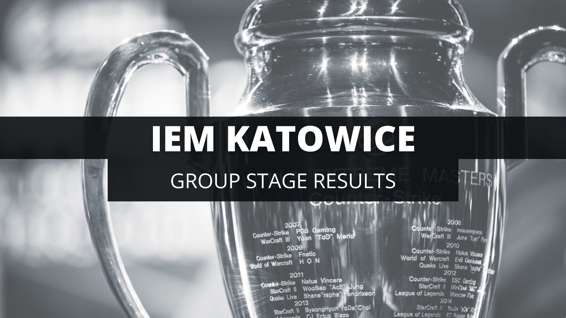 IEM Katowice Group Stage Results