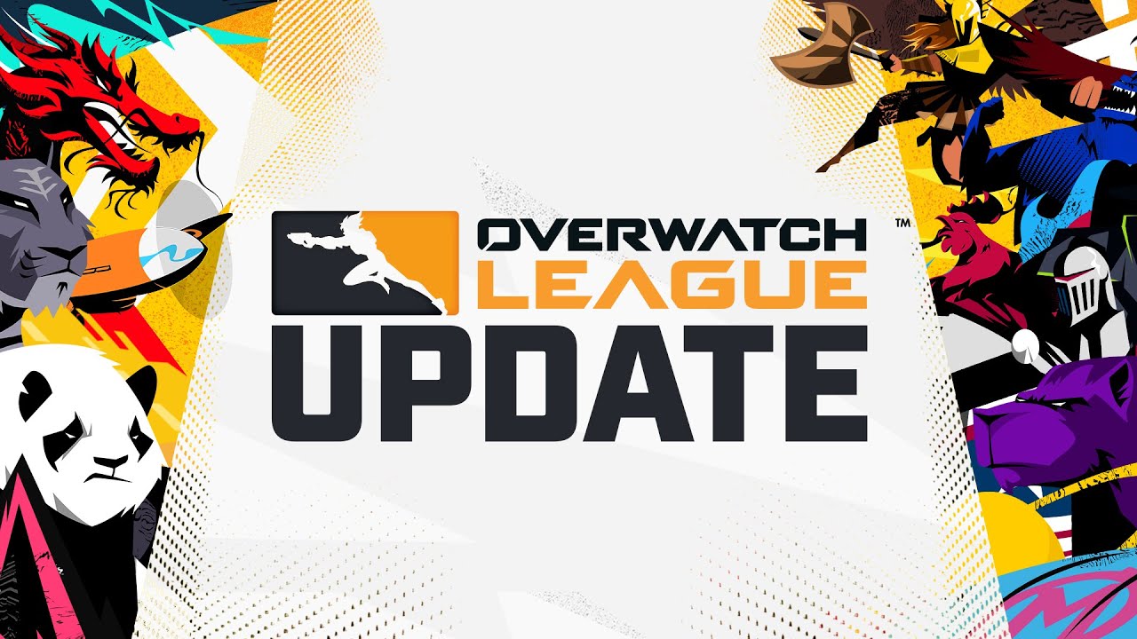 The words "Overwatch League Update" appear alongside the League's logo