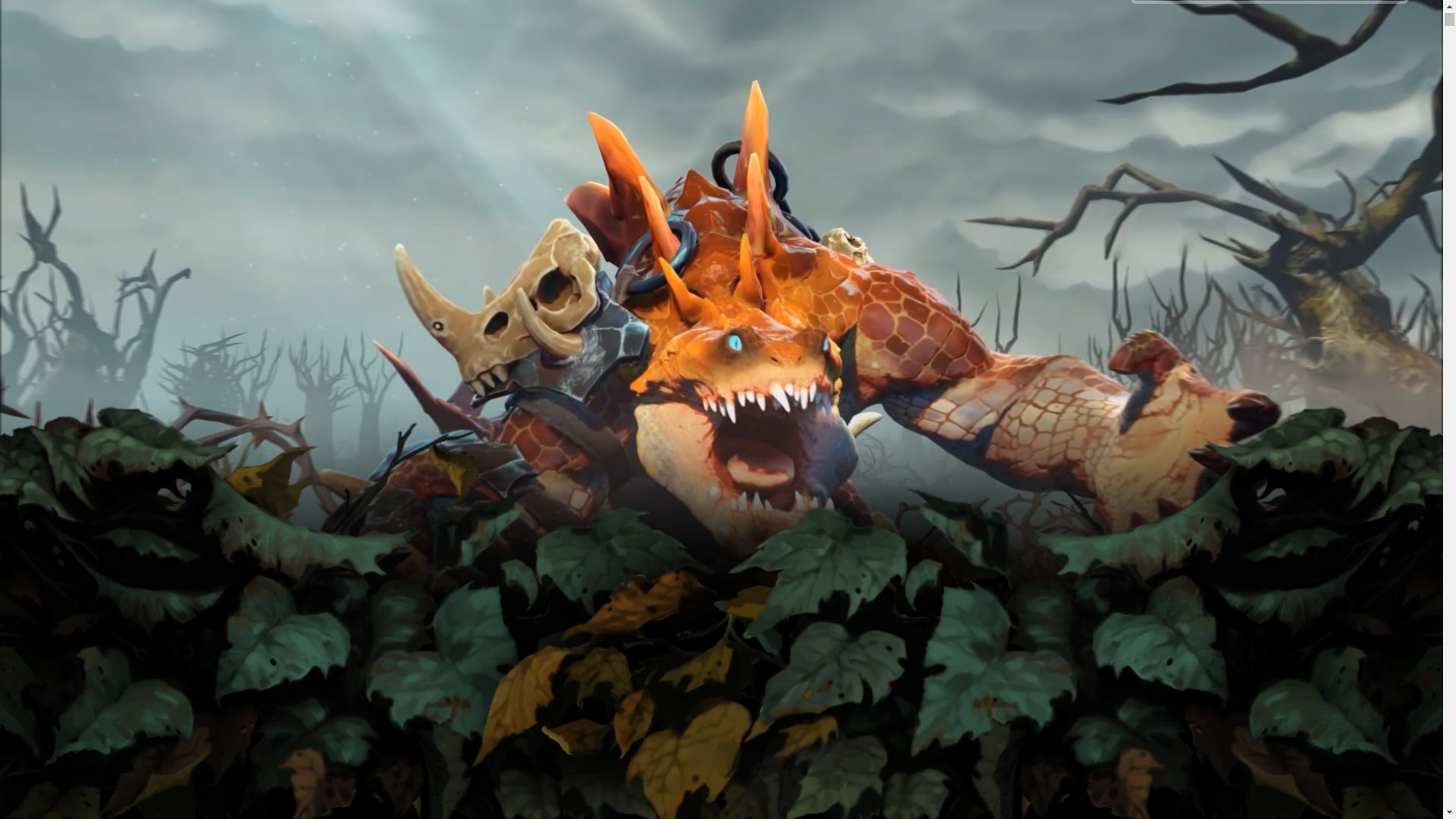 The new Dota 2 hero, Primal Beast