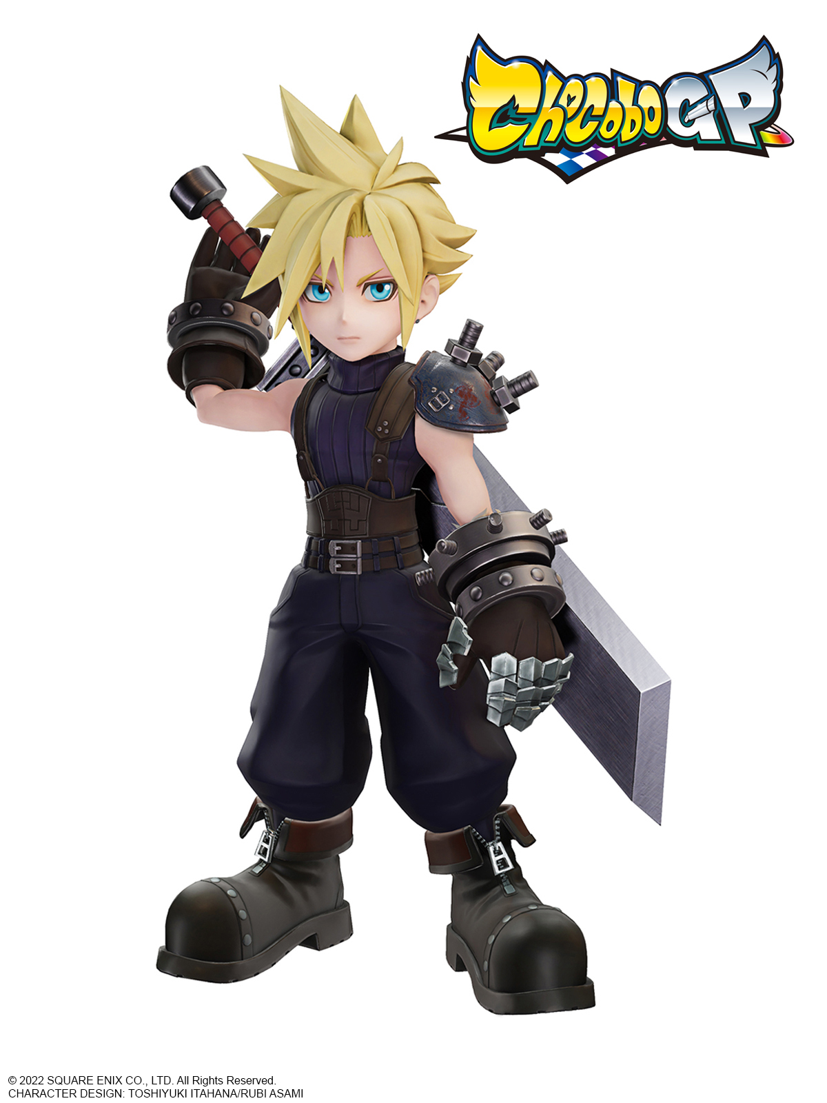 Cloud from Final Fantasy 7 will be available in Chocobo Grand Prix’s first Season Pass, plus free 800 Mythril log-in bonus