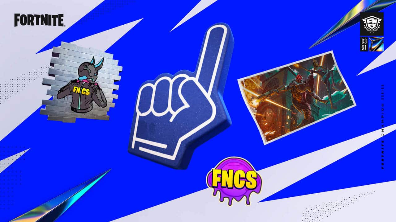 FNCS Chapter 3 Season 1 promo image feature Twitch Drops