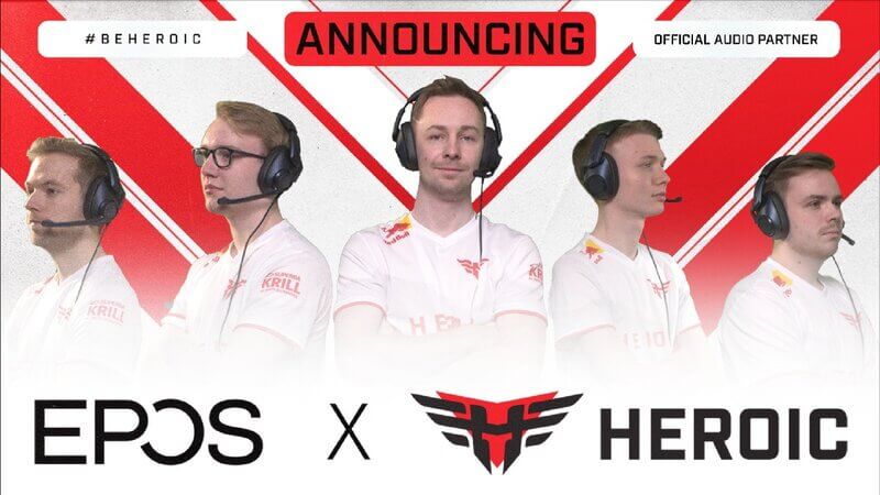 Audio Company EPOS Land Deal With Danish Esports Giants Heroic