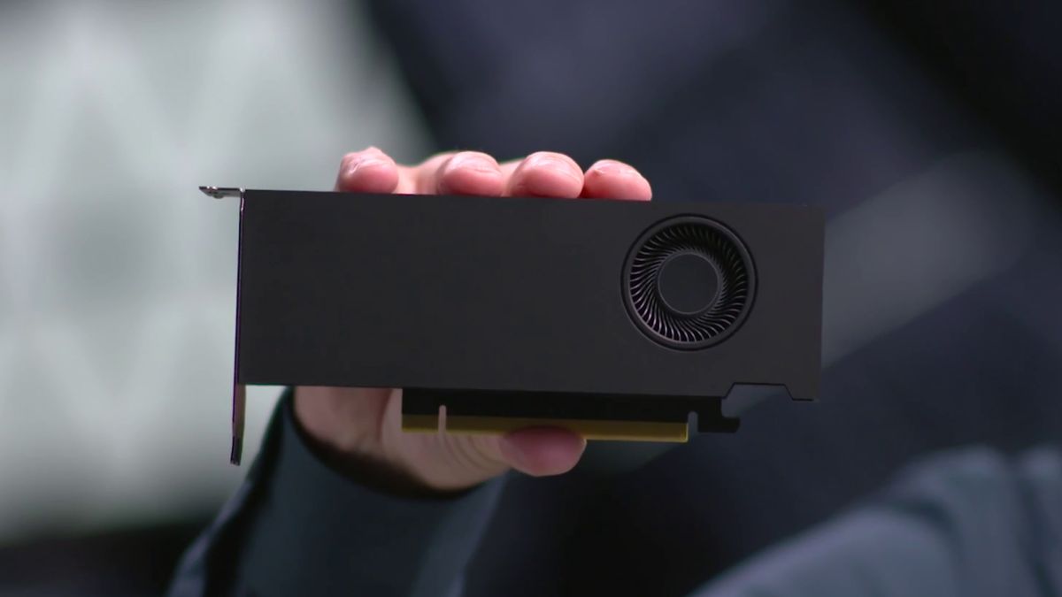 Nvidia's tiny, bus powered RTX A2000 pro card delivers RTX 3050 level gaming performance