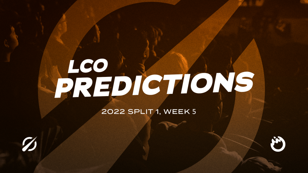 ORDER sets a high bar, Kanga up to the test? – LCO Split 1 Predictions: Week 5 Day 1