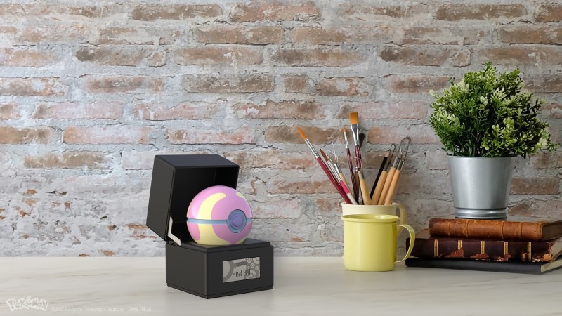 This Premium Replica Of Pokémon's Heal Ball Will Cure What Ails You