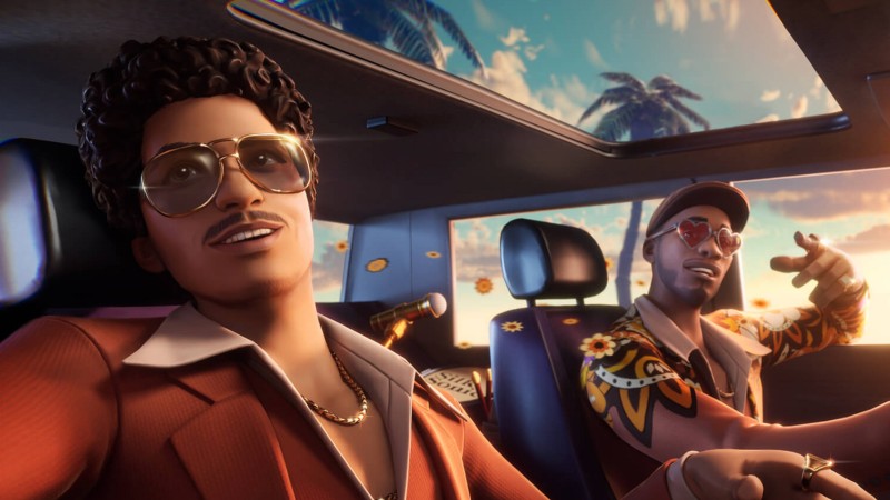 Silk Sonic Duo Bruno Mars And Anderson .Paak Join Fortnite’s Icon Series