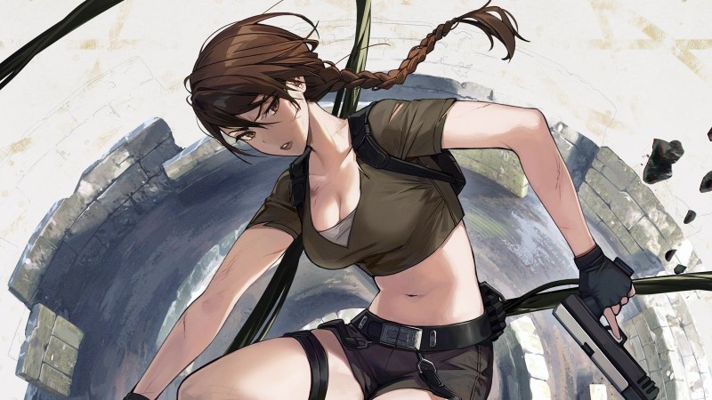 You Can Buy A Set Of Reimagined Tomb Raider Box Art Prints To Support Aspiring Female Game Designers