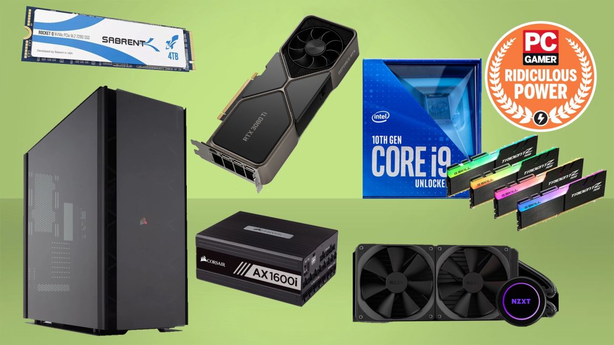 Extreme gaming PC build 2022