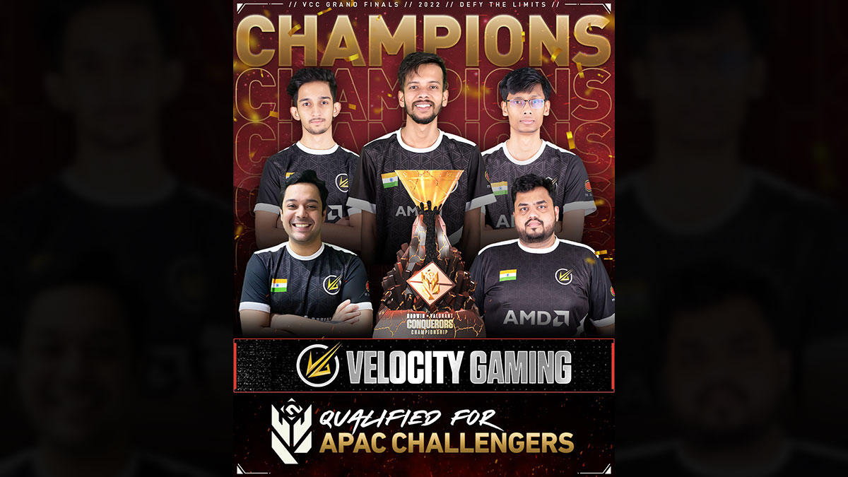 Velocity Gaming Wins Valorant Conquerors Championship 2022