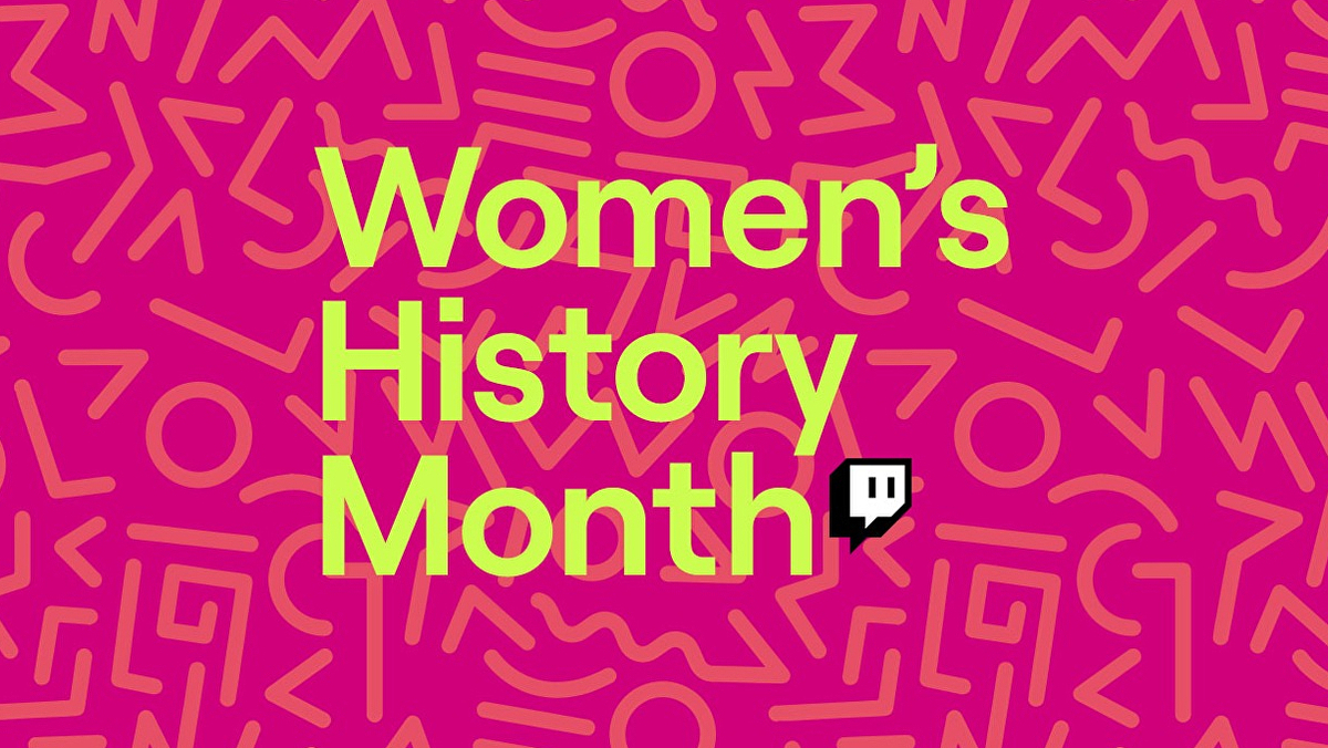 Twitch details Women's History Month plans • Eurogamer.net