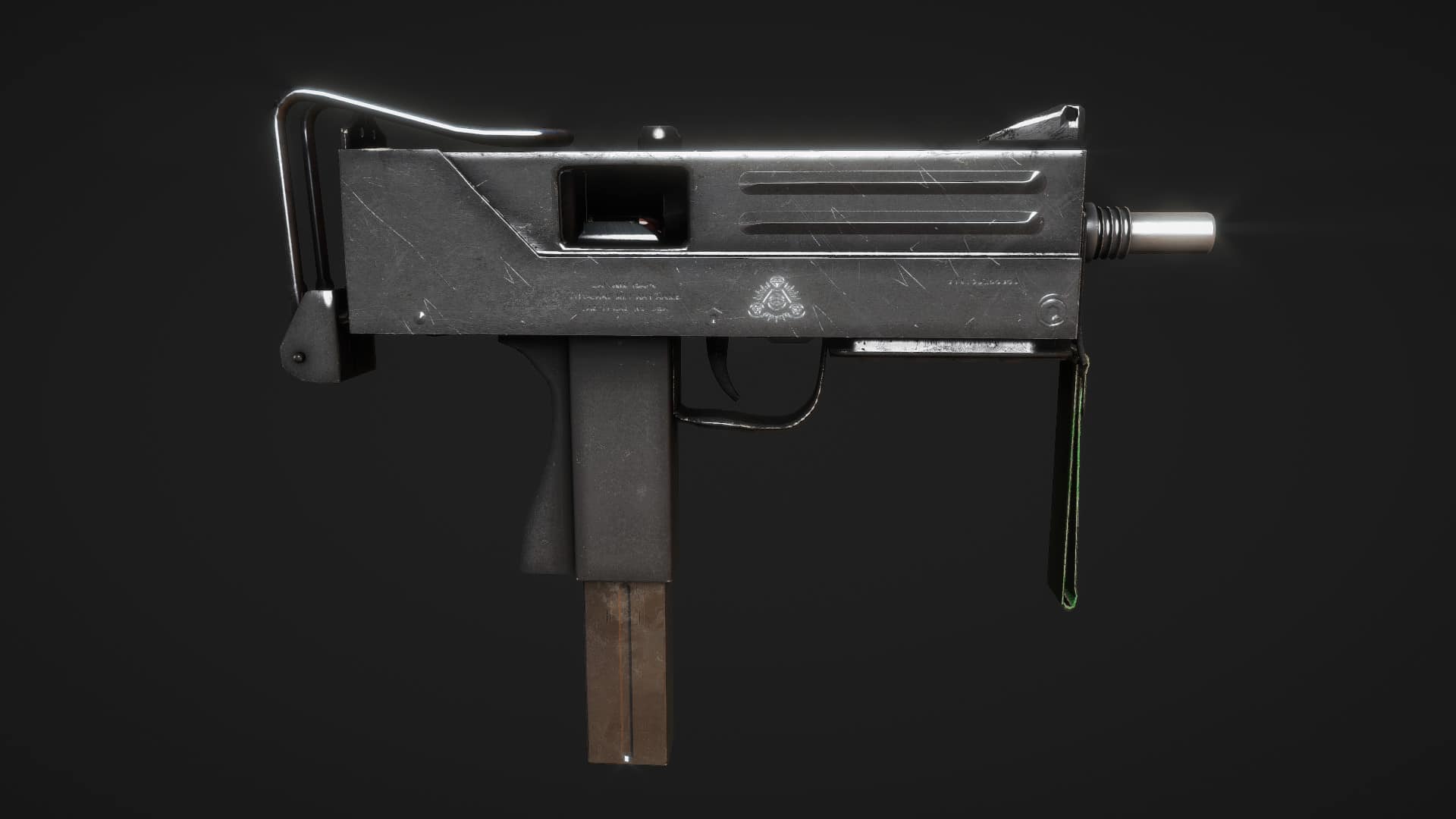 The MAC-10 as it appears in CS:GO