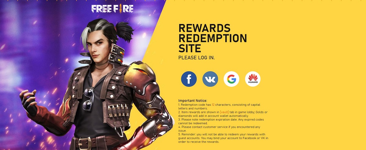 Garena Free Fire Redeem Code Today Indian Server 23 April 2022