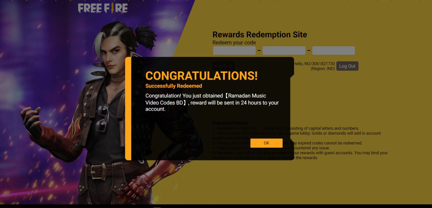 Free Fire Max Redeem Codes for 20th April 2022 » TalkEsport