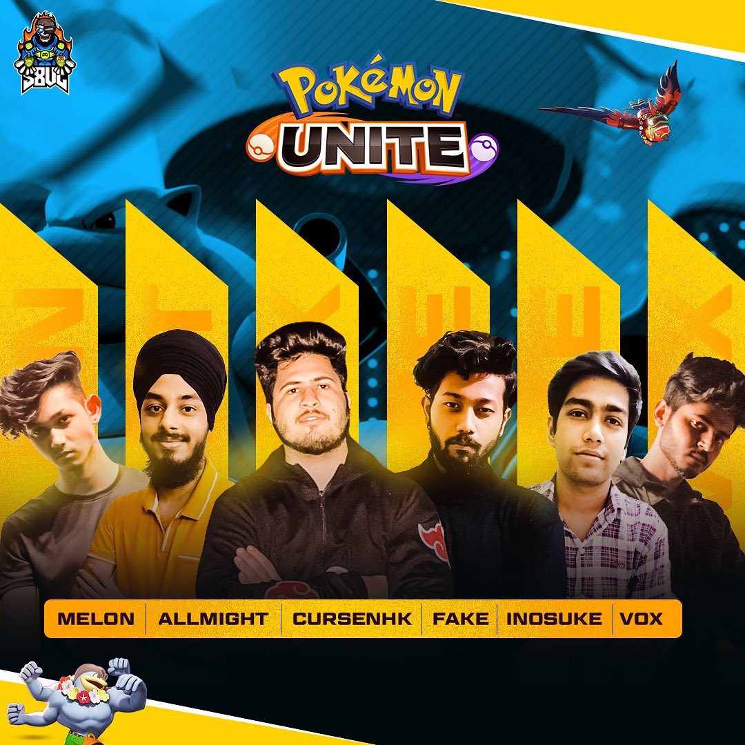 S8UL signs a new Pokemon Unite roster