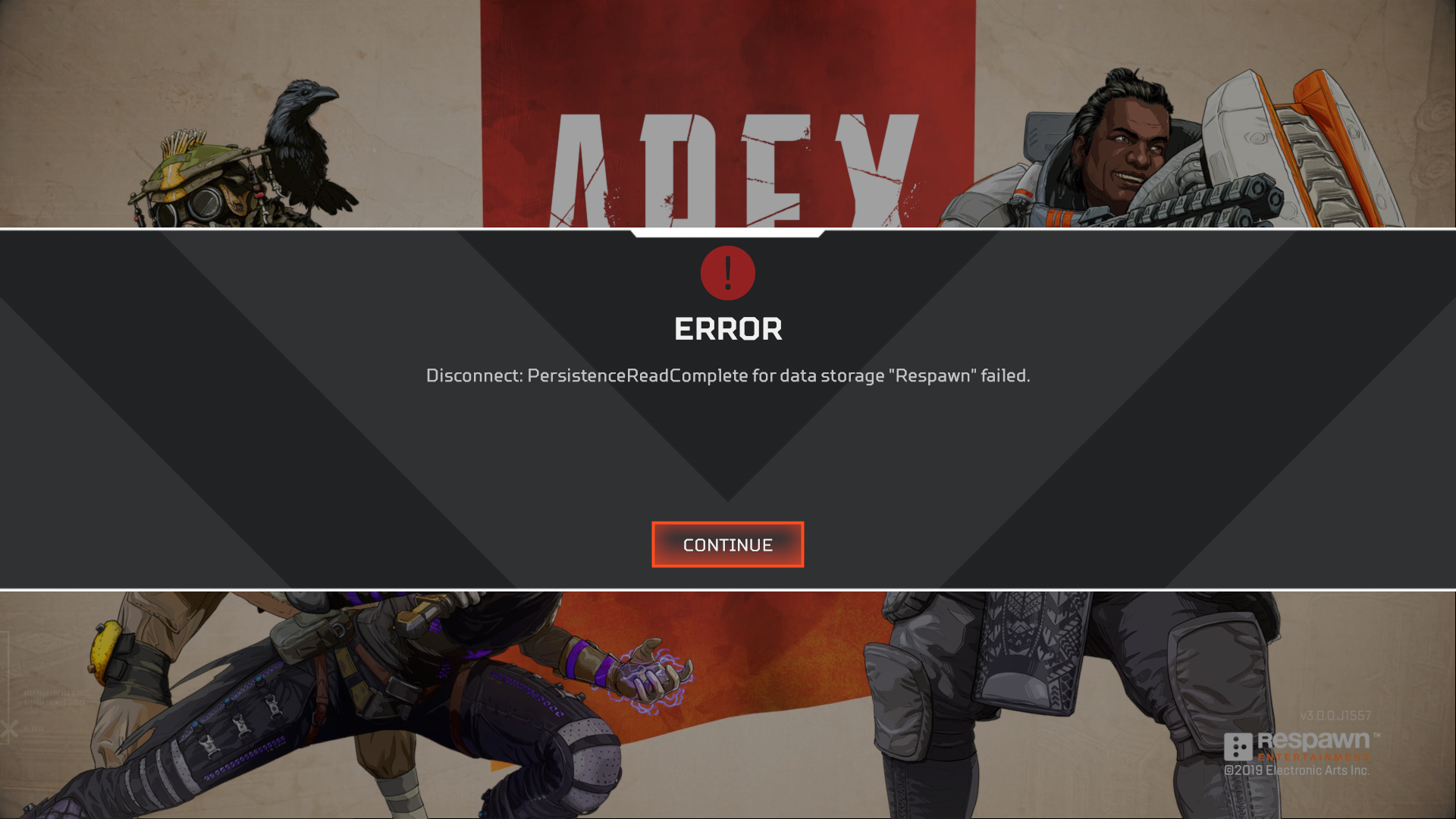 How to fix Persistence Read Complete Error in Apex Legends?