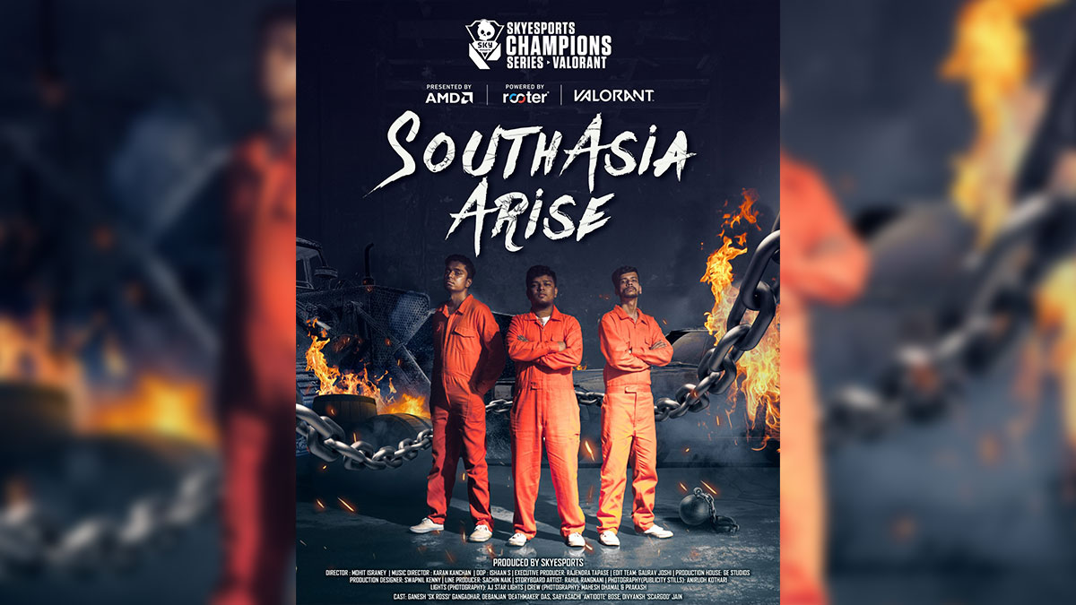“South Asia Arise” Skyesports Champions Series official Anthem