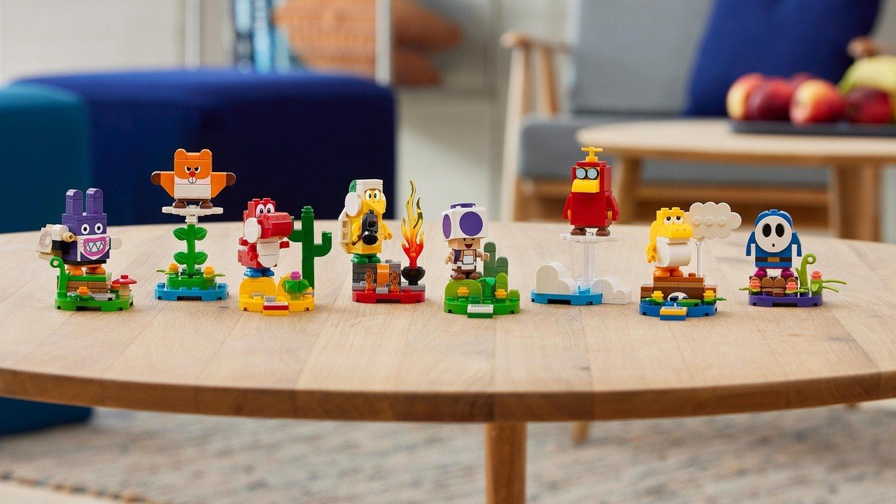 LEGO Reveals Super Mario Character Packs - Series 5, Arriving This August