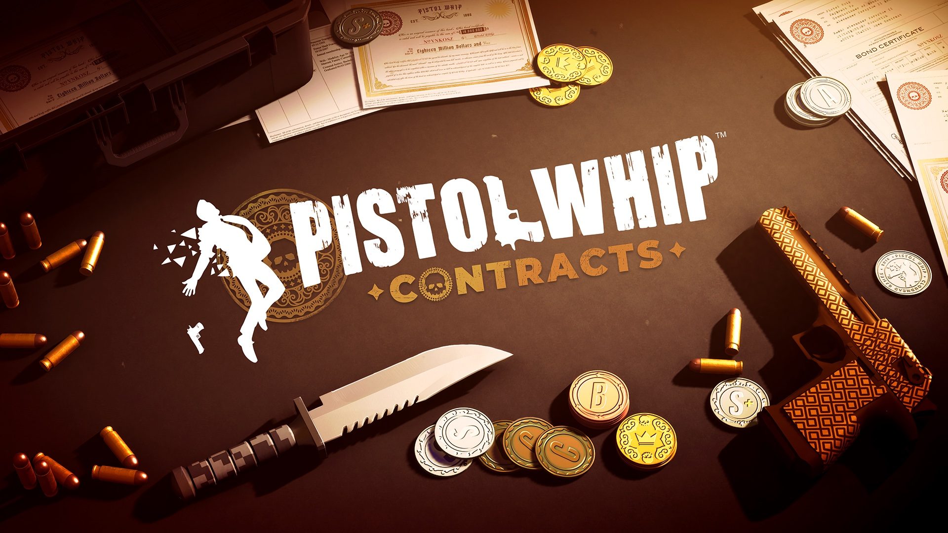 Pistol Whip’s new Contracts feature drags players out of retirement June 16 – PlayStation.Blog