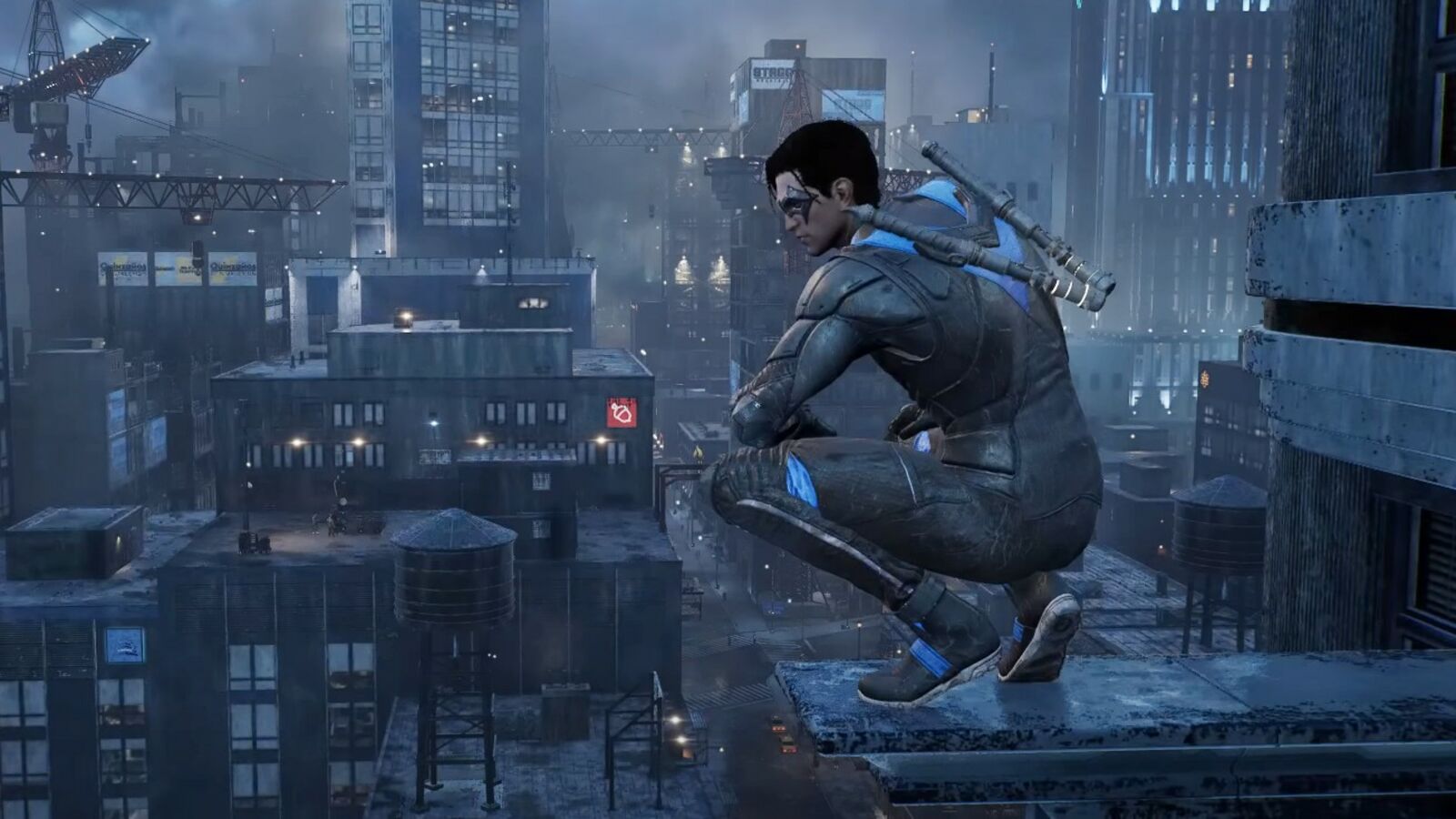 Gotham Knights developers explain Nightwing glider, Red Hood mystic leap designs