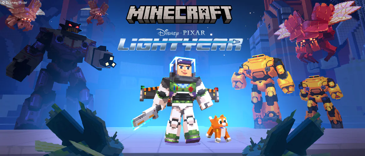 Lightyear DLC now available on Minecraft Marketplace