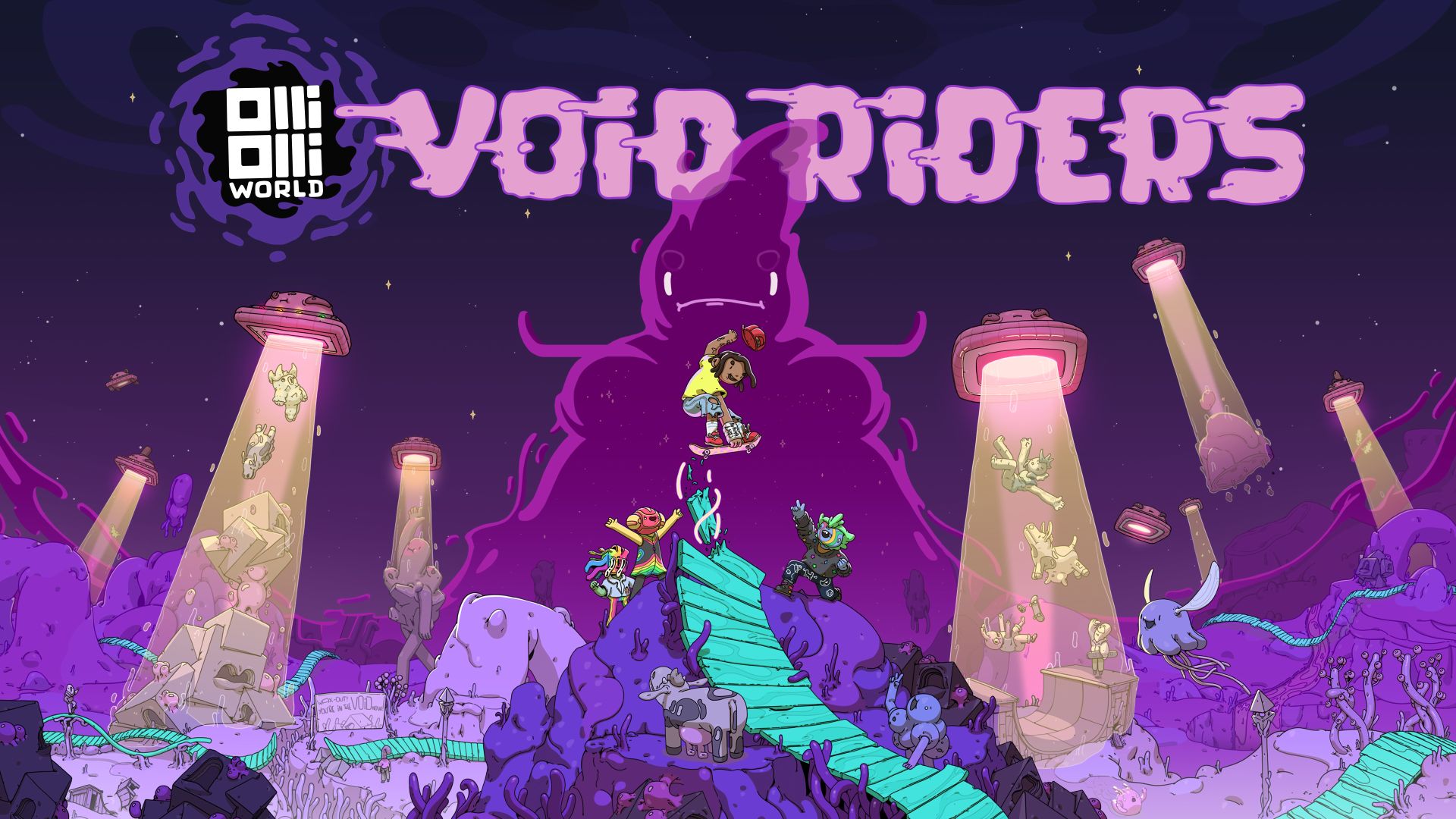 Out of This World Customization in OlliOlli World: VOID Riders