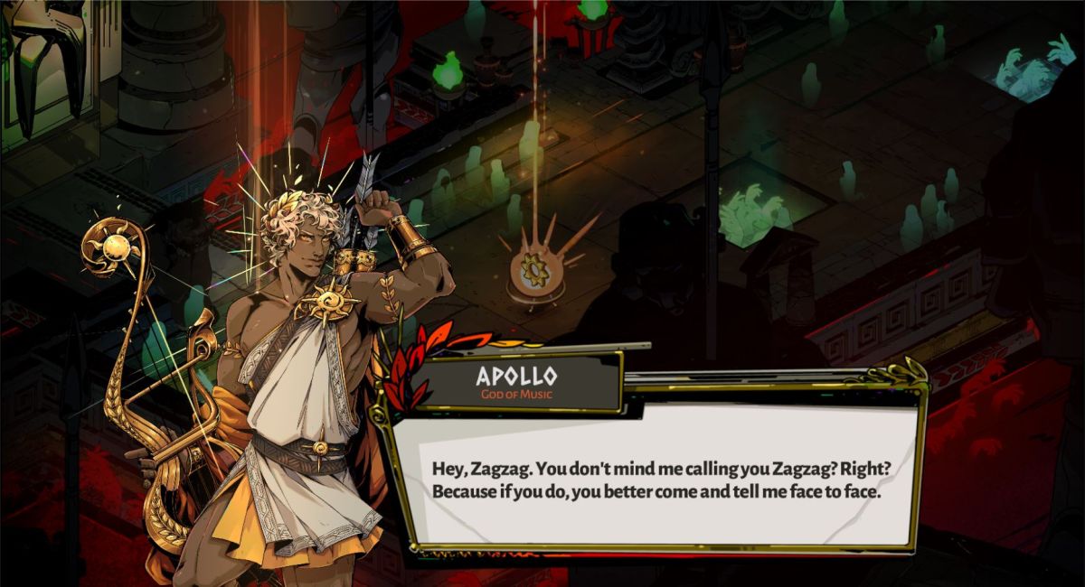 Hades mod adding god of music Apollo almost looks like official DLC