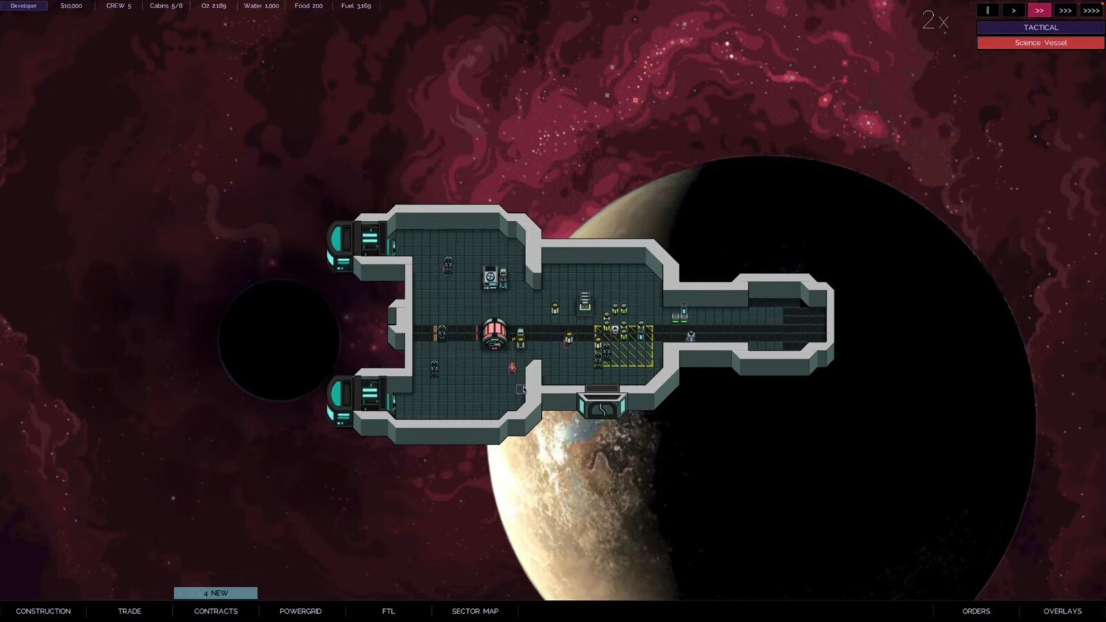 The Last Starship is the next game from the Prison Architect devs