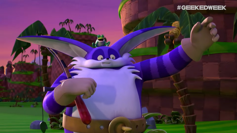 Iconic Duo Big The Cat And Froggy Confirmed For Netflix's Sonic Prime