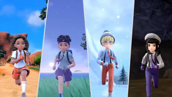 New Pokémon Violet And Scarlet Trailer Reveals Four-Player Co-Op, New Legendaries, And More