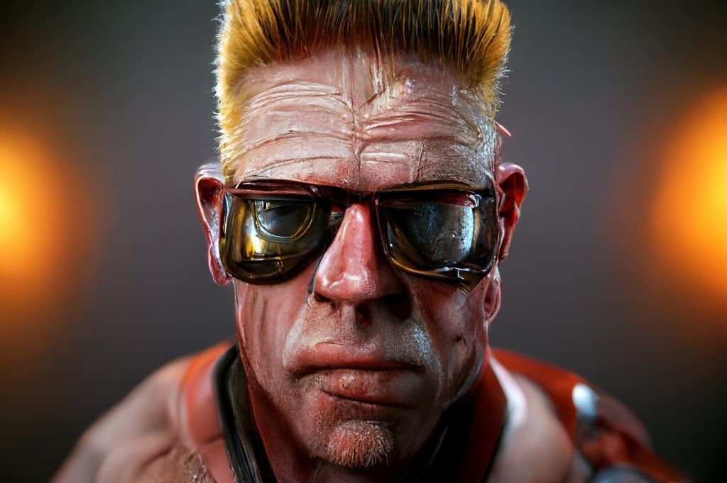 These AI-generated Dukes Nukem never asked to be born