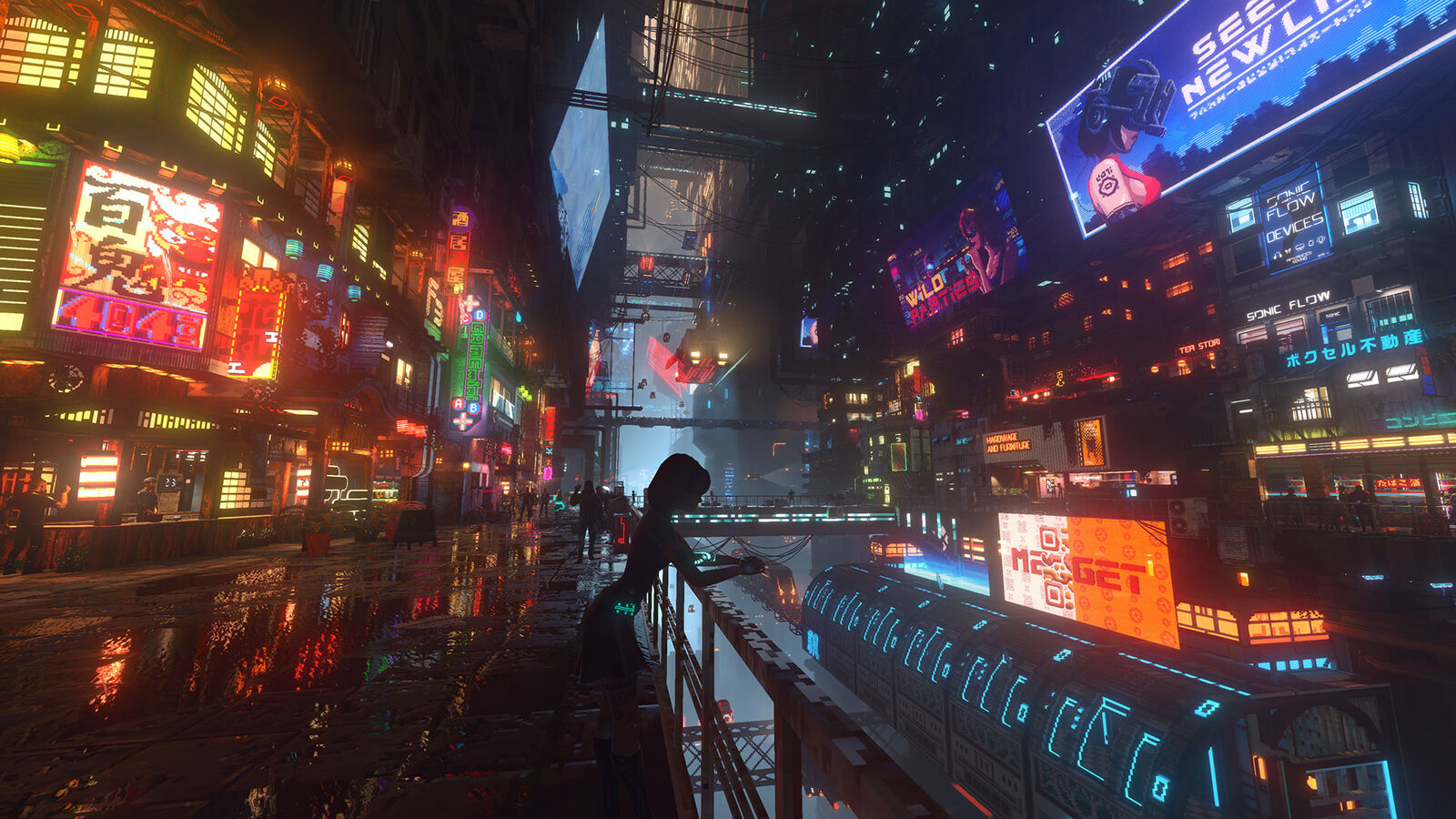 Here's a first look at Blade Runner-esque Cloudpunk's gorgeous life-sim spin-off Nivalis