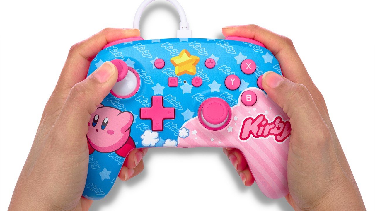 PowerA's Kirby Controller Is The Perfect 30th Anniversary Accessory