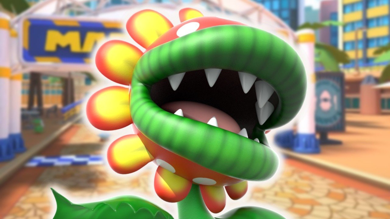 Petey Piranha Takes To The Road In Mario Kart Tour's Latest Update