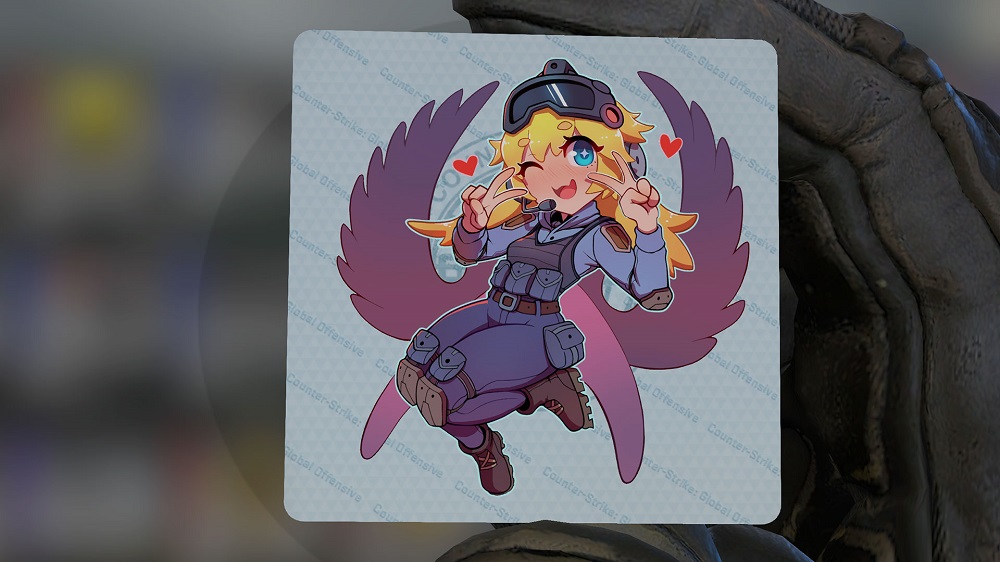 Kawai Offensive: Anime Themed CS:GO Stickers are Viral