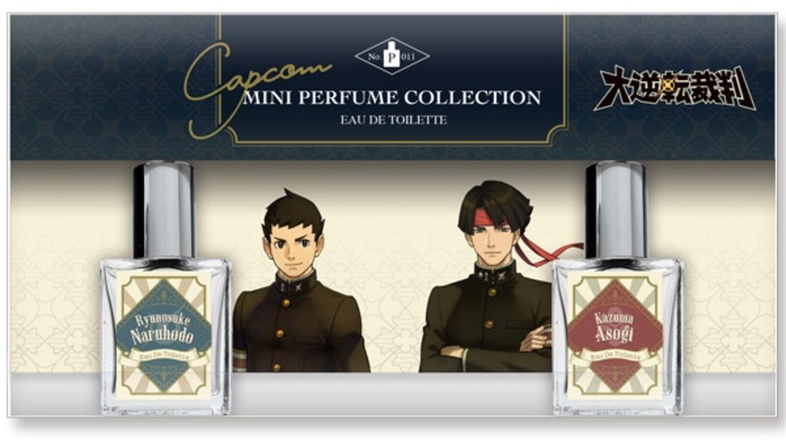 Smell like your favourite Great Ace Attorney characters with this new perfume line from Capcom