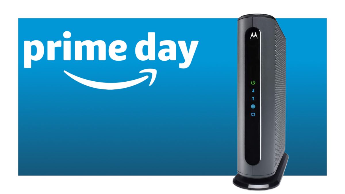 This cable modem is $35 off for Prime Day, if you want to dump your overpriced Comcast rental