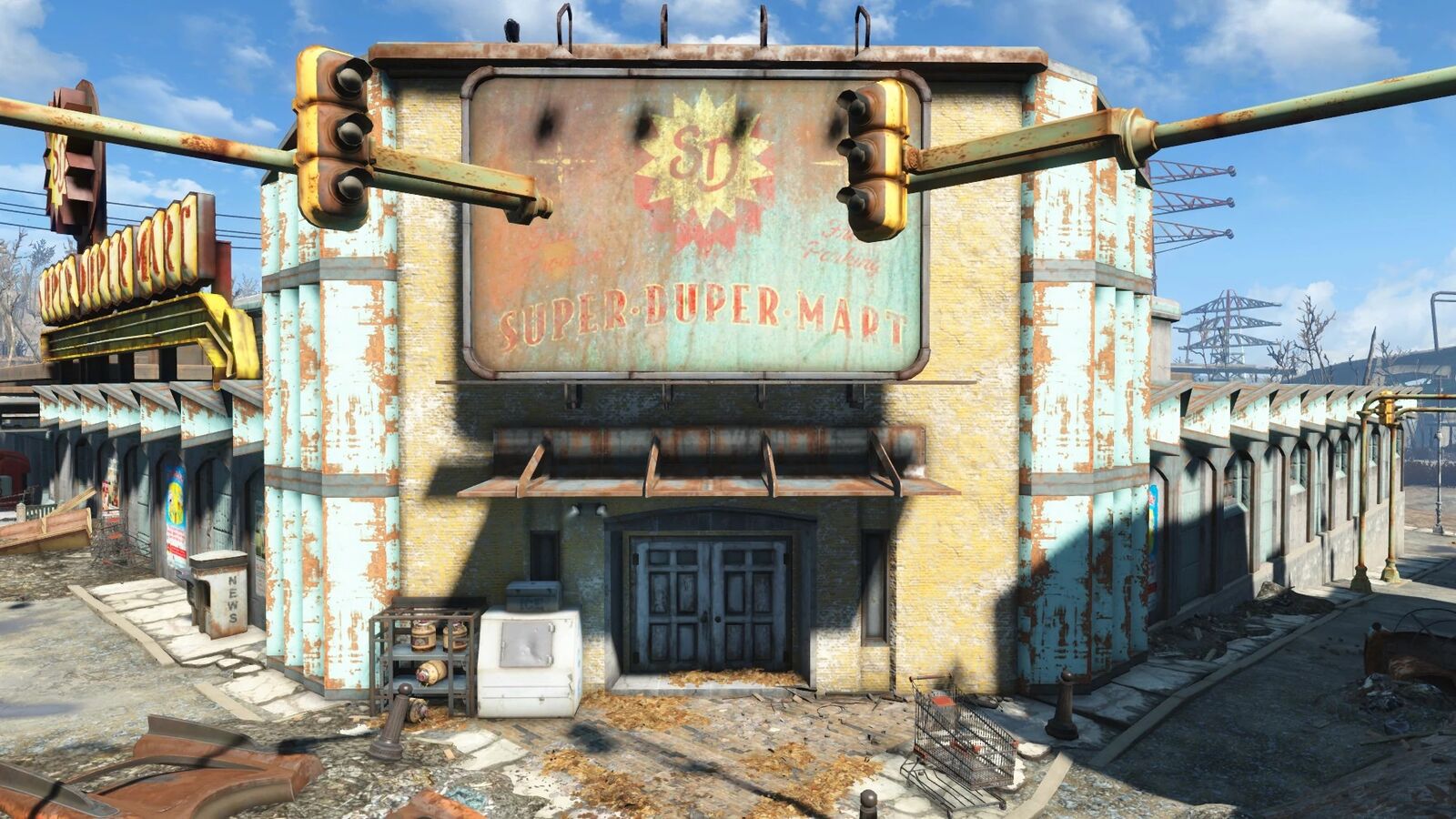 Amazon's Fallout TV series set images reveal Super Duper Mart