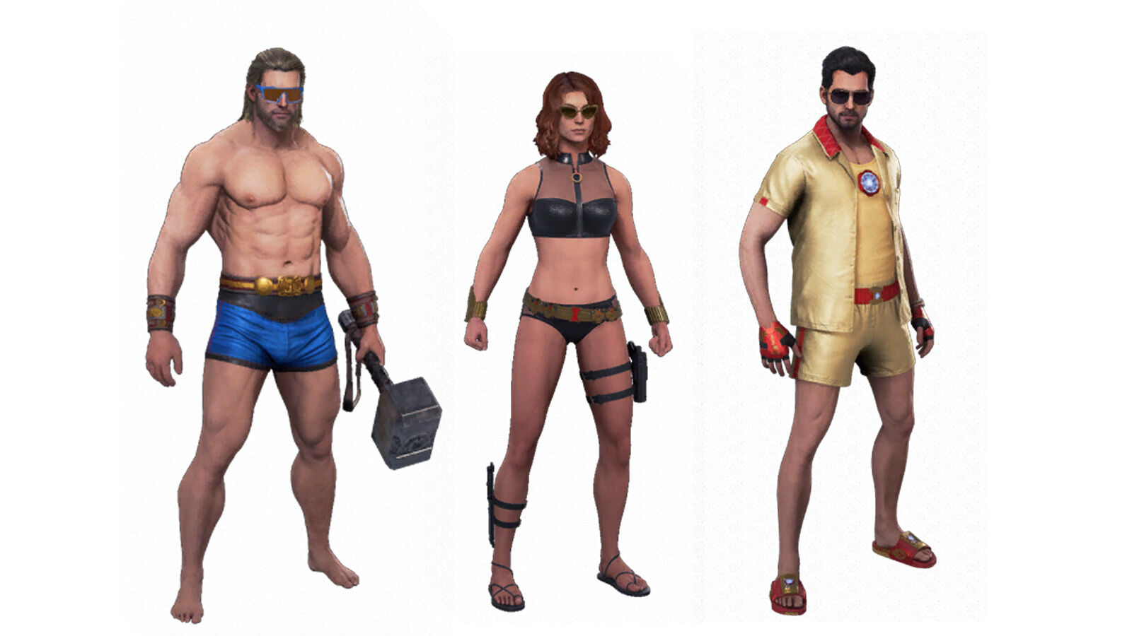 Looks like Marvel's Avengers is adding beachwear skins