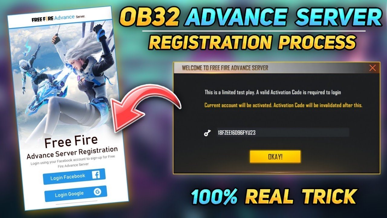 How to get Free Fire Advance Server access in 2022