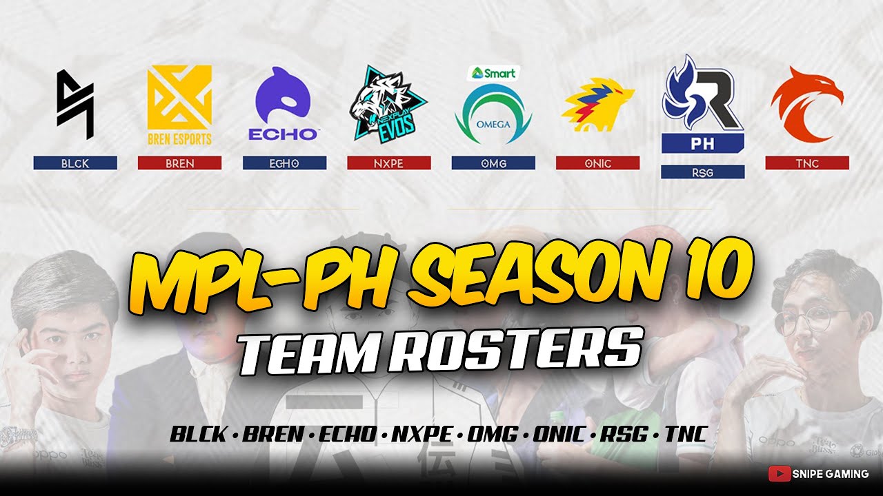 MPL PH Season 10: Know the full roster of all teams